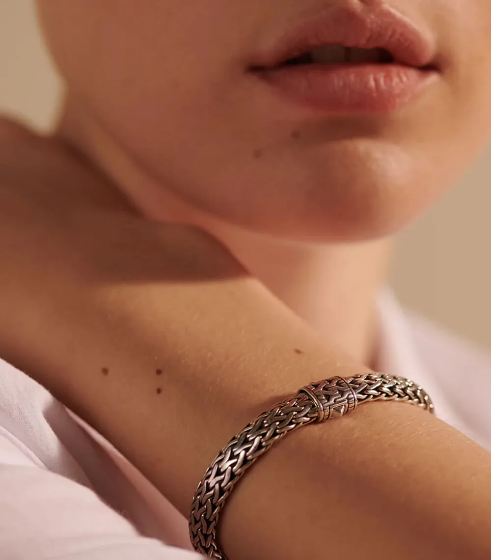 Kami Chain Band Ring, Sterling Silver - Görsel 6
